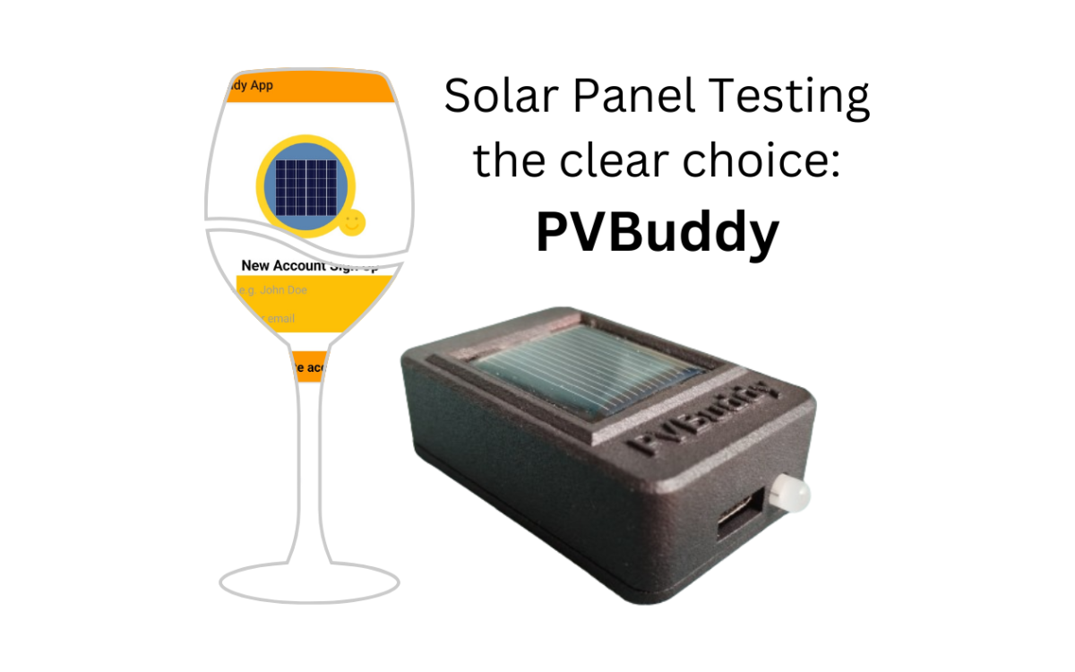 Solar Panel Testing - the Clear Choice with PVBuddy