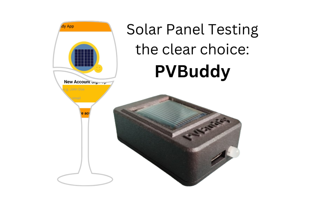 Solar Panel Testing - the Clear Choice with PVBuddy